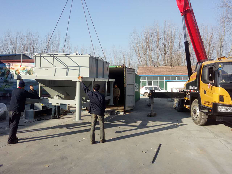 WDJ400穩(wěn)定土拌合站出口印度尼西亞